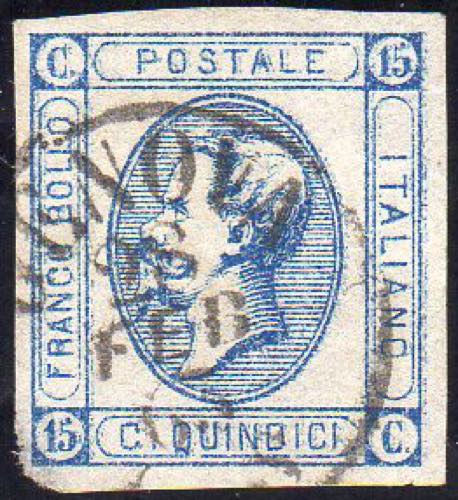 1863 - 15 cent. Litografico, I ... 