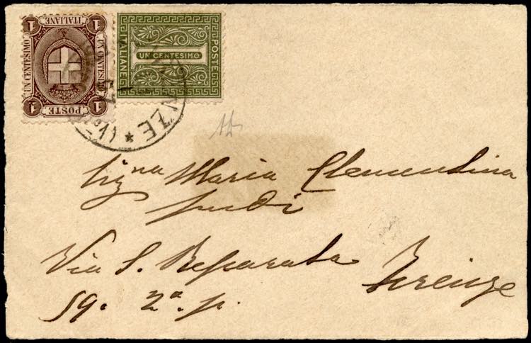 1901 - 1 cent. De La Rue, tiratura ... 