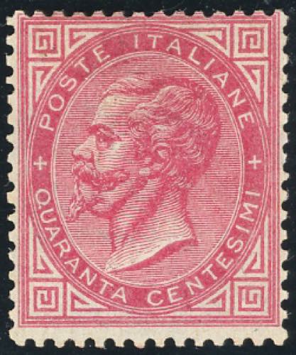 1863 - 40 cent. De La Rue, ... 