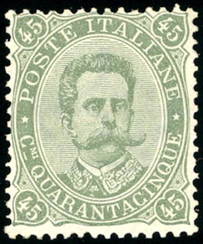 1889 - 45 cent. Umberto I (46), ... 
