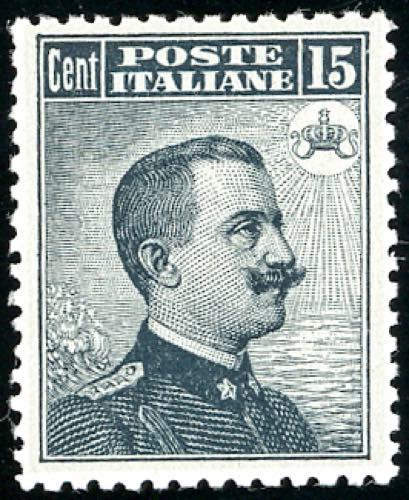 1909 - 15 cent. Michetti, II tipo ... 