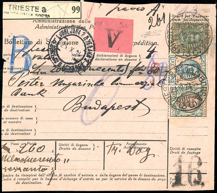 1924 - 10 lire, 1 lira, 2 lire ... 