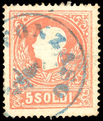 FONZASO, C1 azzurro - 5 soldi ... 