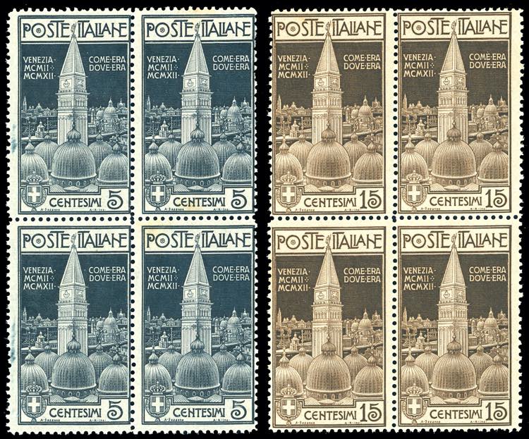 1912 - Campanile di Venezia, serie ... 