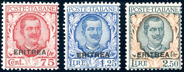 1926 - Floreale soprastampati ... 