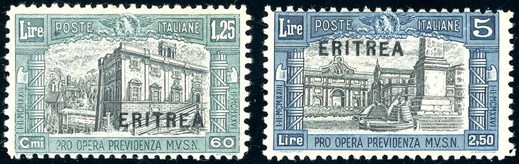 1927 - 1,25 lire su 60 cent. e 5 + ... 