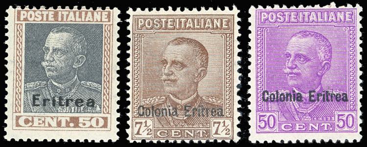 1928 - Tre valori Vittorio ... 