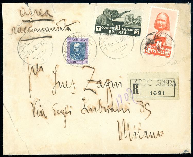 1936 - 100 lire Soggetti africani, ... 