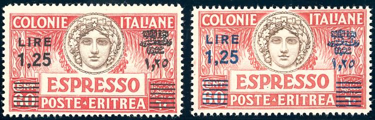 ESPRESSI 1935/37 - 1,25 lire su 60 ... 