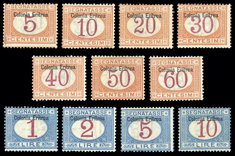 SEGNATASSE 1903 - Soprastampati in ... 