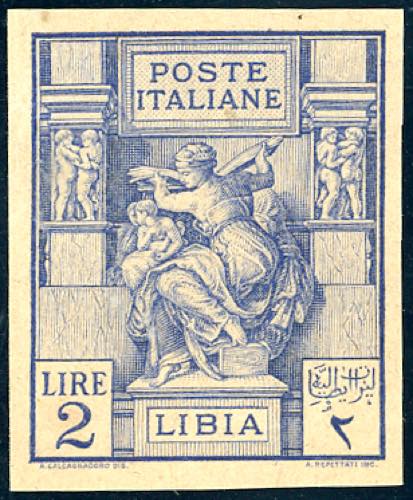 1924 - 2 lire Sibilla Libica (43), ... 