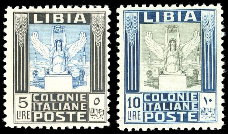 1937 - 5 e 10 lire Pittorica, ... 
