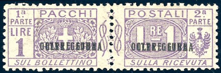 PACCHI POSTALI 1925 - 1 lira, ... 
