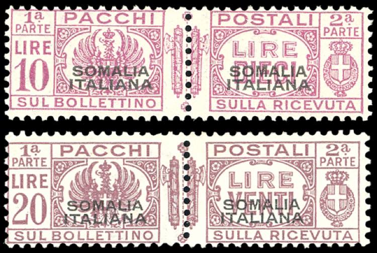 PACCHI POSTALI 1928/41 - Fascio al ... 