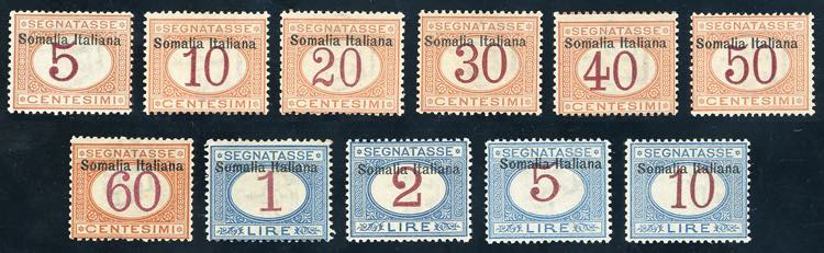 SEGNATASSE 1909 - Soprastampati ... 
