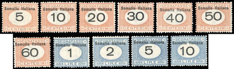 SEGNATASSE 1926 - Cifre in nero, ... 