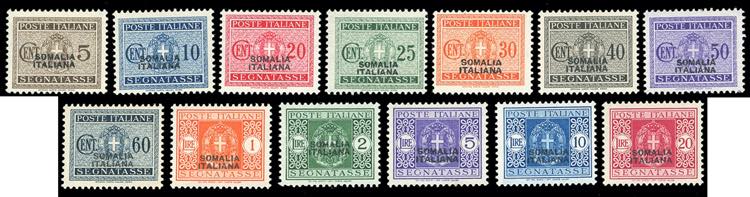 SEGNATASSE 1934 - Soprastampati, ... 