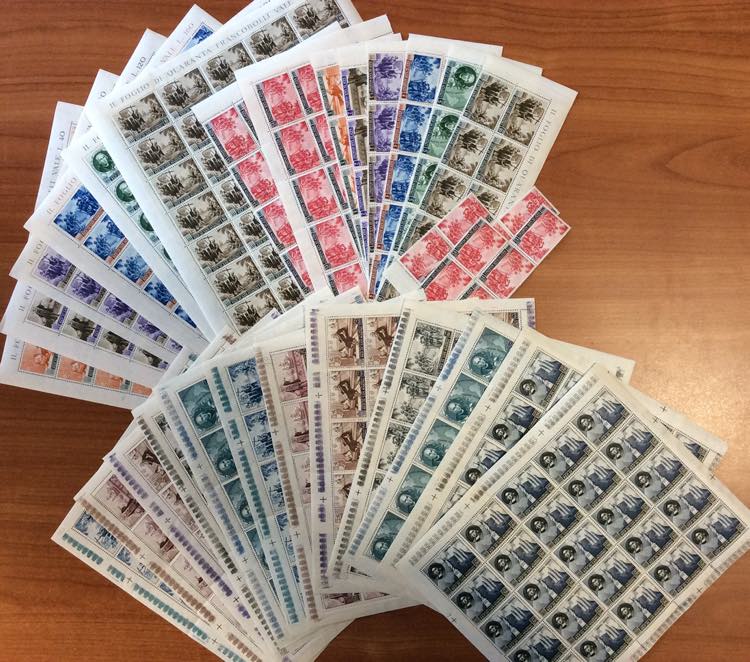 1952 - Colombo, 50 serie complete ... 