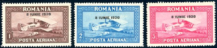 ROMANIA POSTA AEREA 1930 - ... 