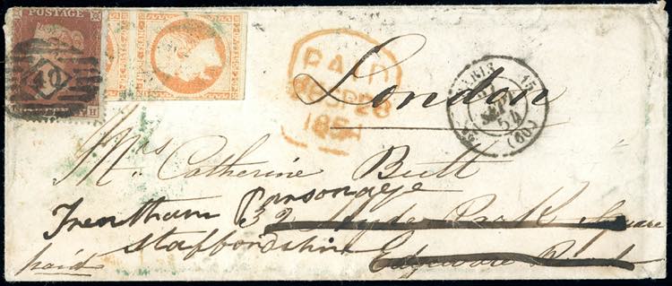 1854 - FRANCE/GREAY BRITAIN - ... 