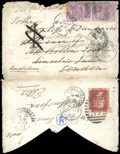 1869 - ITALY/GREAT BRITAIN - ... 