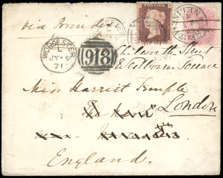 1871 - INDIA/GREAT BRITAIN - ... 