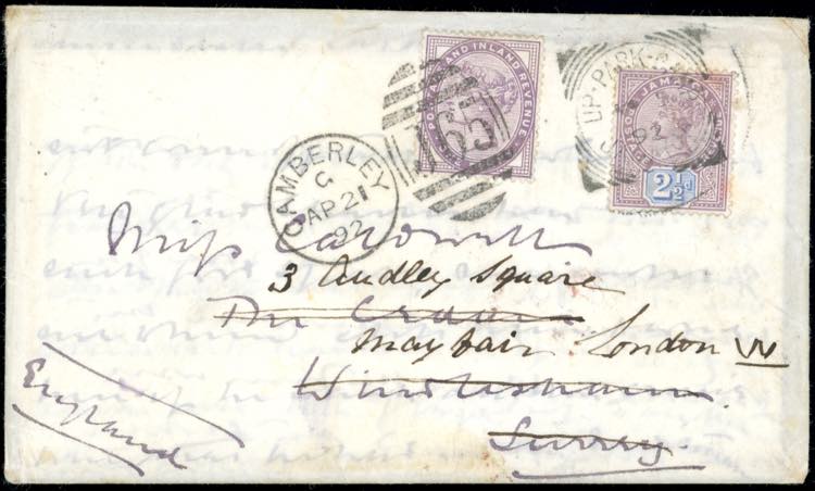 1892 - JAMAICA/GREAT BRITAIN - ... 