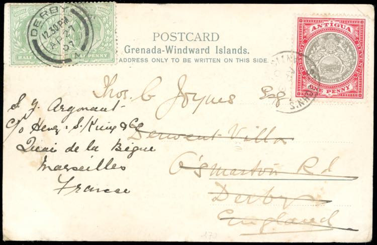 1907 - ANTIGUA/GREAT ... 