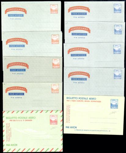 REPUBBLICA ITALIANA INTERI POSTALI ... 