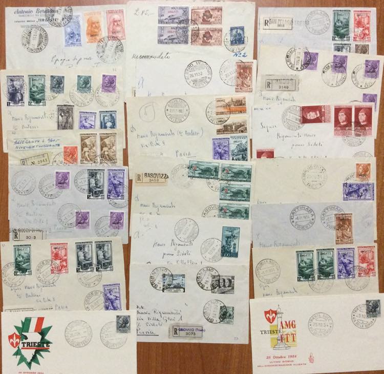 TRIESTE A AMG-FTT 1948/1954 - ... 