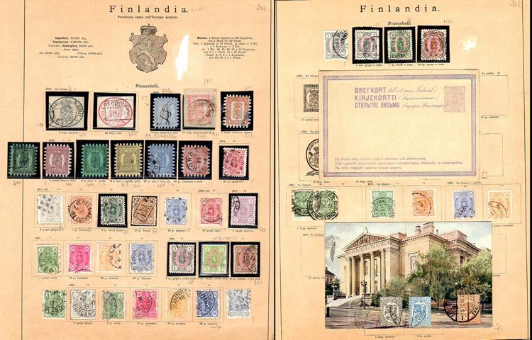 FINLANDIA 1856/1900 - Piccola ... 