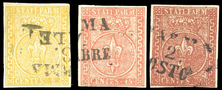 1853/1855 - Seconda emissione, ... 