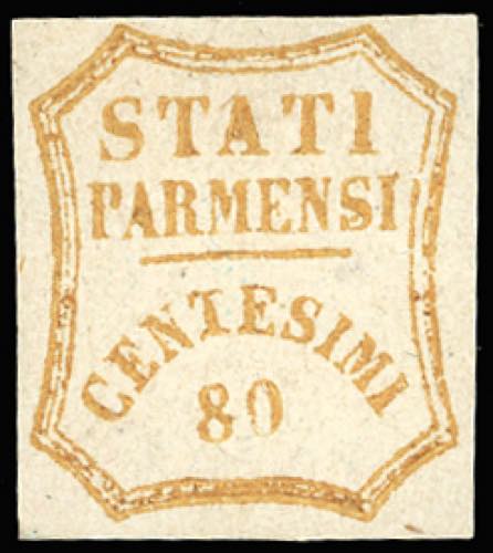 1859 - 80 cent. bistro oliva (18), ... 