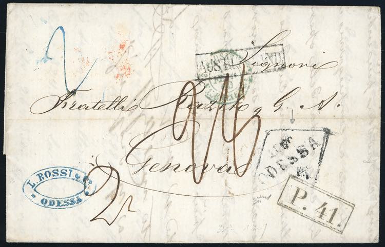 SARDEGNA-UCRAINA/IMPERO RUSSO 1860 ... 