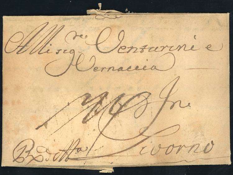 TOSCANA-OLANDA 1692 - Lettera ... 