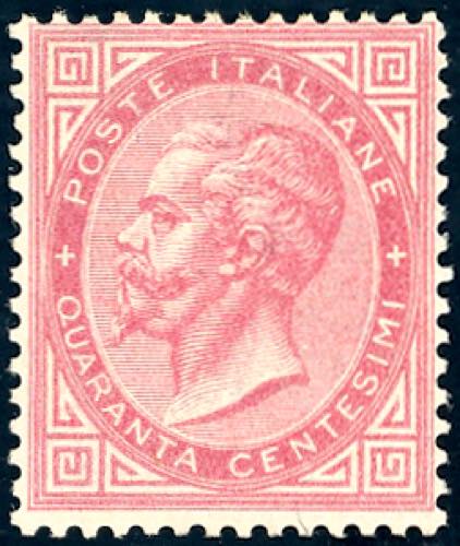 1863 - 40 cent. De La Rue, ... 