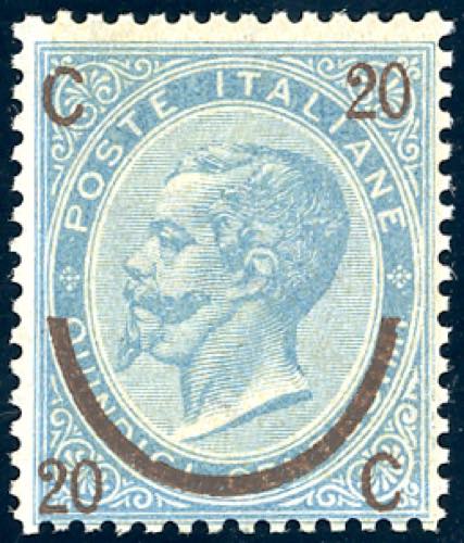 1865 - 20 cent. su 15 cent. Ferro ... 