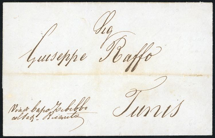 TOSCANA-TUNISIA 1849 - Lettera ... 