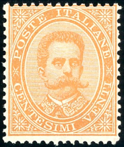 1879 - 20 cent. Umberto I (39), ... 