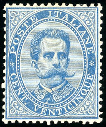1879 - 25 cent. Umberto I (40), ... 
