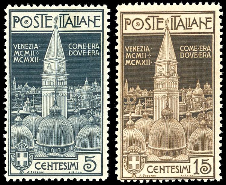 1912 - Campanile di Venezia, serie ... 