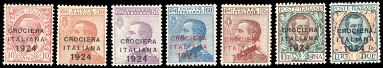 1924 - Soprastampati Crociera ... 