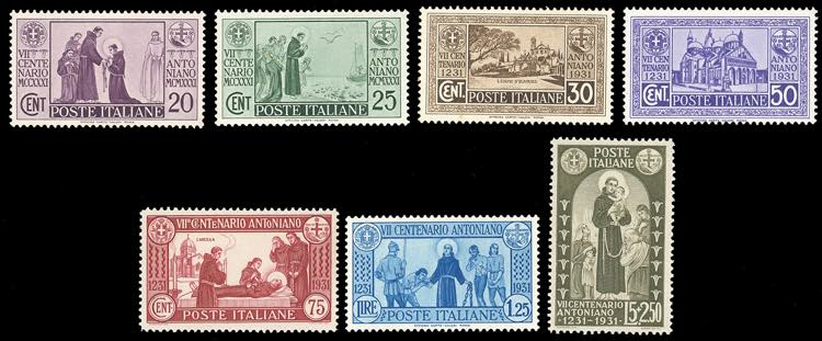 1931 - S.Antonio, serie completa ... 