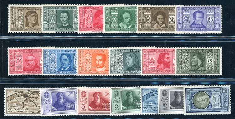 1932 - Dante Alighieri, serie ... 