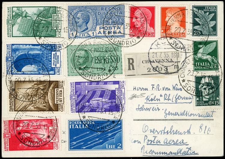 1935 - Milizia IV emissione, serie ... 