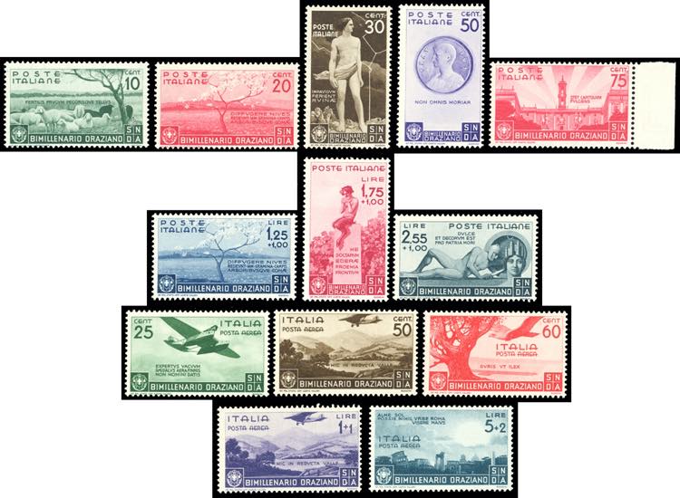 1936 - Orazio, serie completa ... 