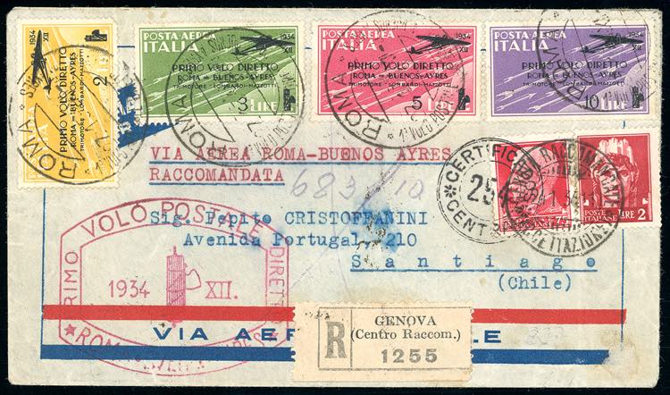 1934 - Volo Roma-Buenos Aires, ... 