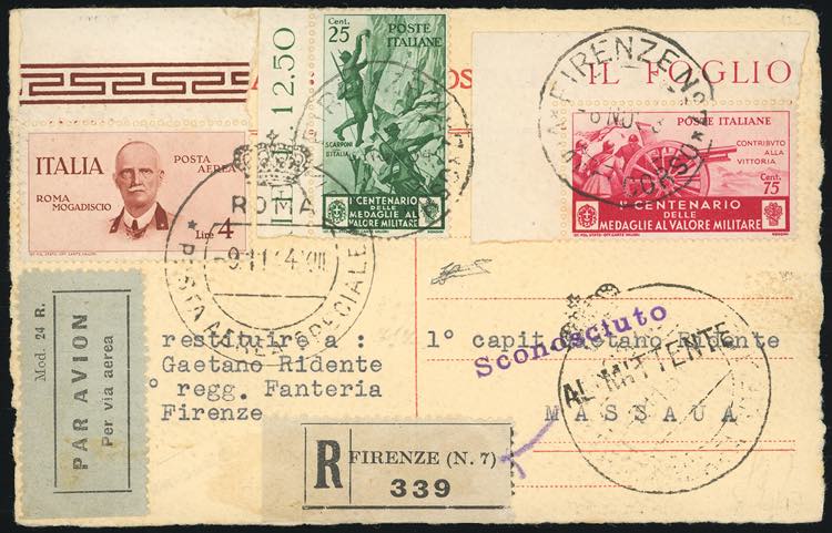 1934 - 4 lire Volo ... 