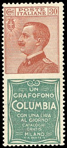 1924 - 30 cent. Columbia (9), ... 