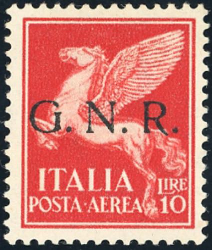1944 - 10 lire soprastampa G.N.R. ... 